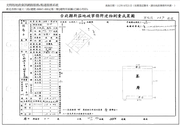 ▌9/27法拍屋｜2拍｜新北市林口區自強二街24號1樓｜醒吾