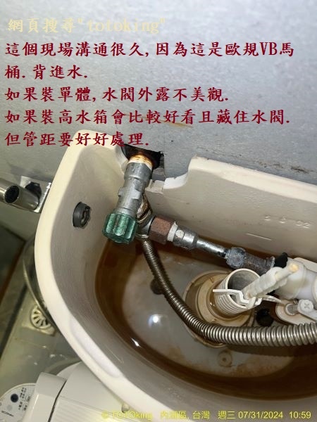 TOTO CW260水龍捲馬桶 高水箱馬桶 歐規背給水馬桶 