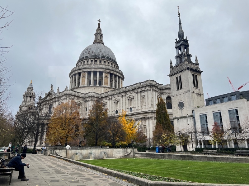 🩵一個人到英國旅行十六天~DAY5(歐洲十大必訪教堂之一聖保