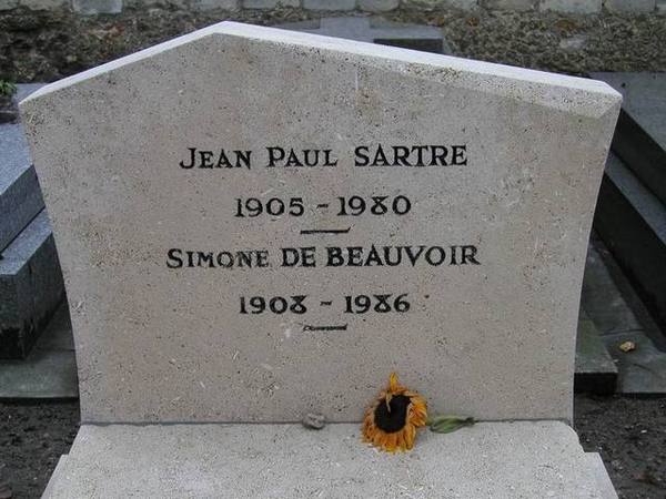 Sartre 與 Beauvoir 之墓