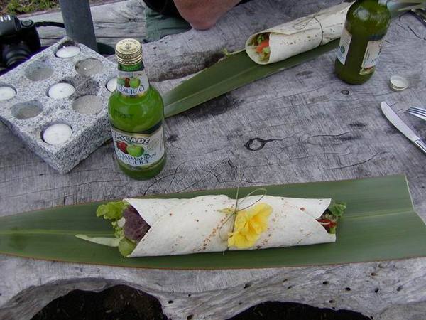 在Bruny Island 上的午餐