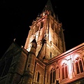 夜晚的 St. Paul&amp;#039;s Cathedral