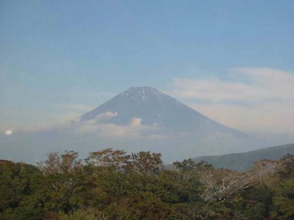 近一點的富士山