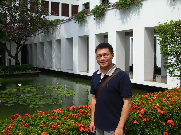 Sukhothai飯店的中庭花園