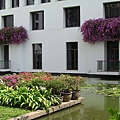 Sukhothai 飯店的中庭花園