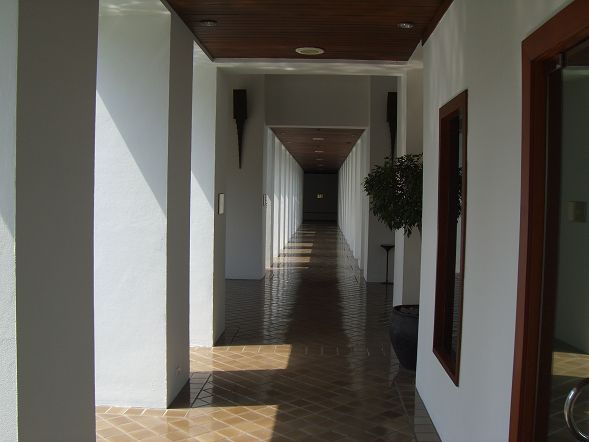 Sukhothai 飯店的迴廊