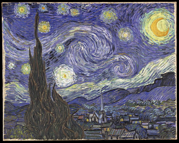 梵谷的 The Starry Night