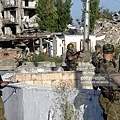 Grozny, 26th August, 2003. A Russian MVD spetsnaz on. patrol..jpg