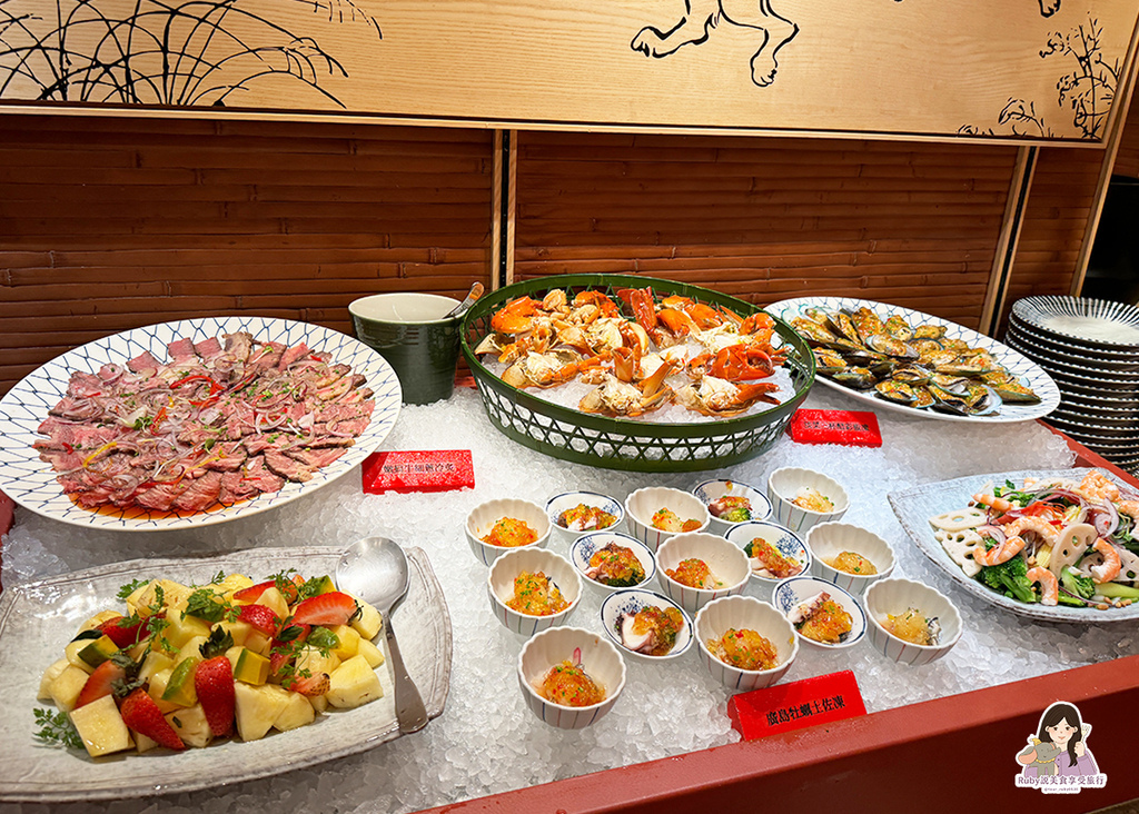 【台北吃到飽餐廳】欣葉集團NAGOMI和食饗宴，炙燒干貝、紅