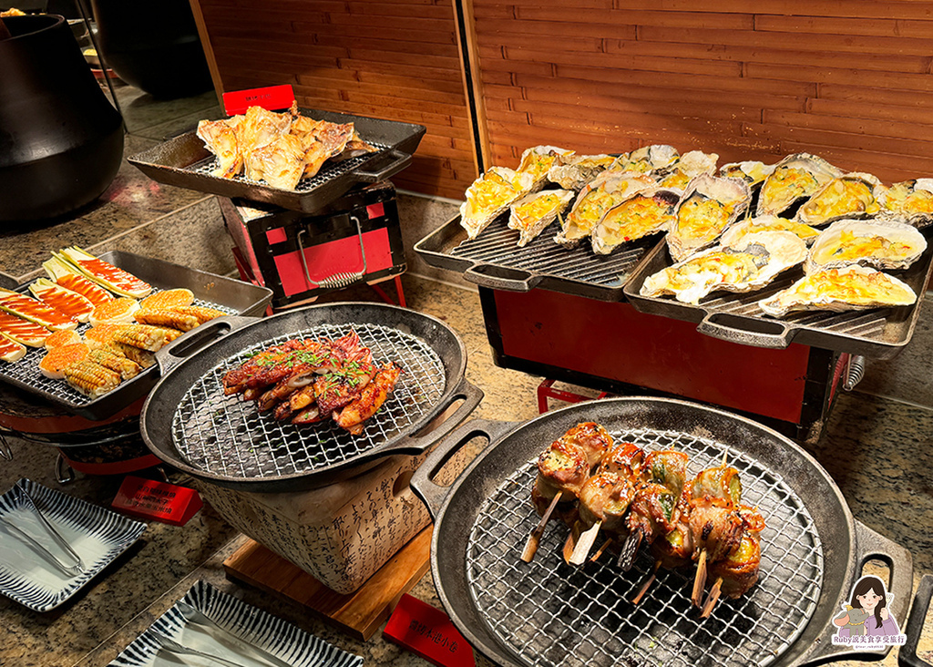 【台北吃到飽餐廳】欣葉集團NAGOMI和食饗宴，炙燒干貝、紅