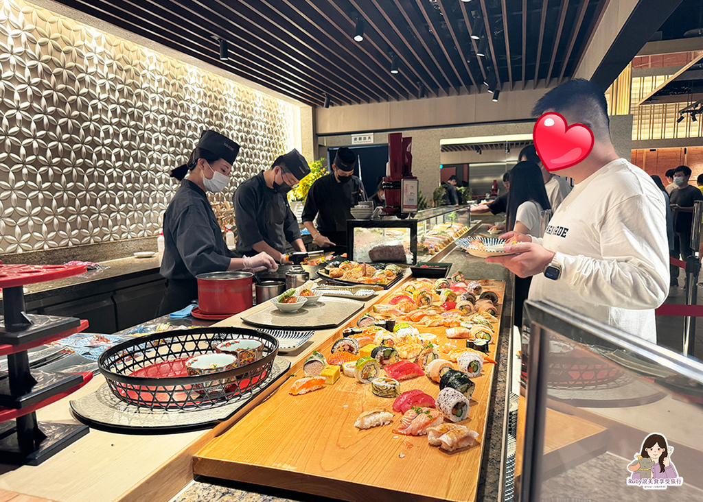 【台北吃到飽餐廳】欣葉集團NAGOMI和食饗宴，炙燒干貝、紅