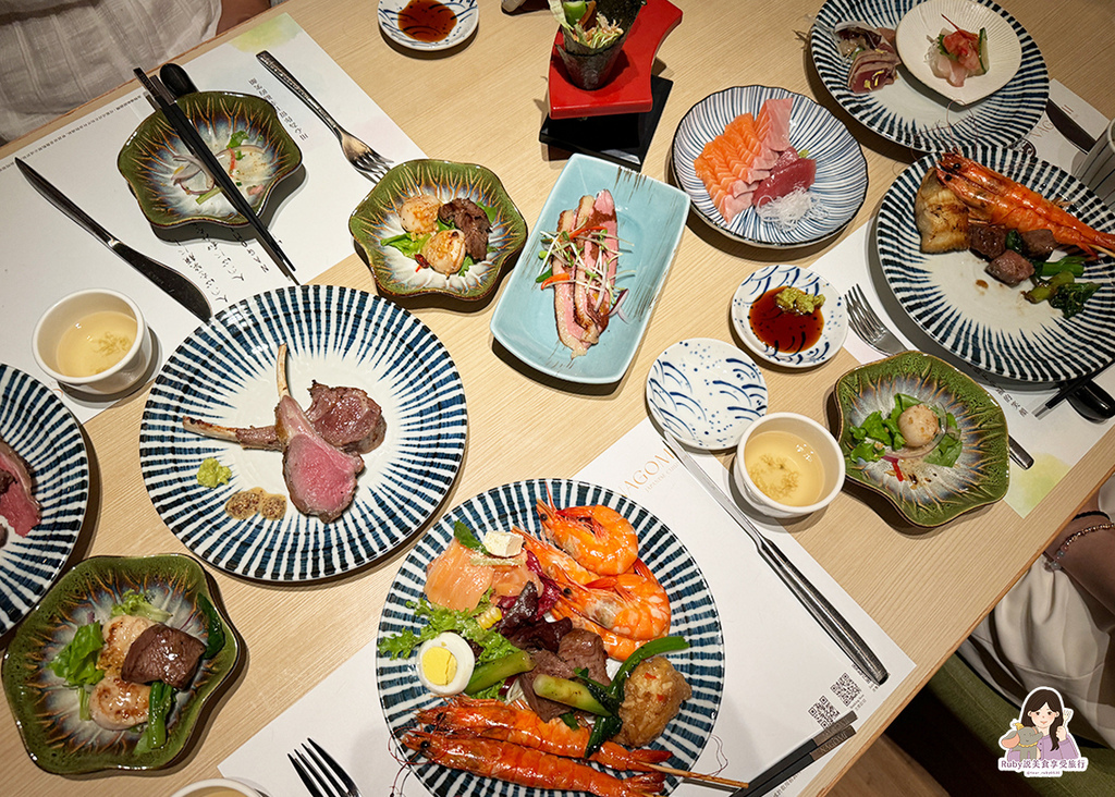【台北吃到飽餐廳】欣葉集團NAGOMI和食饗宴，炙燒干貝、紅