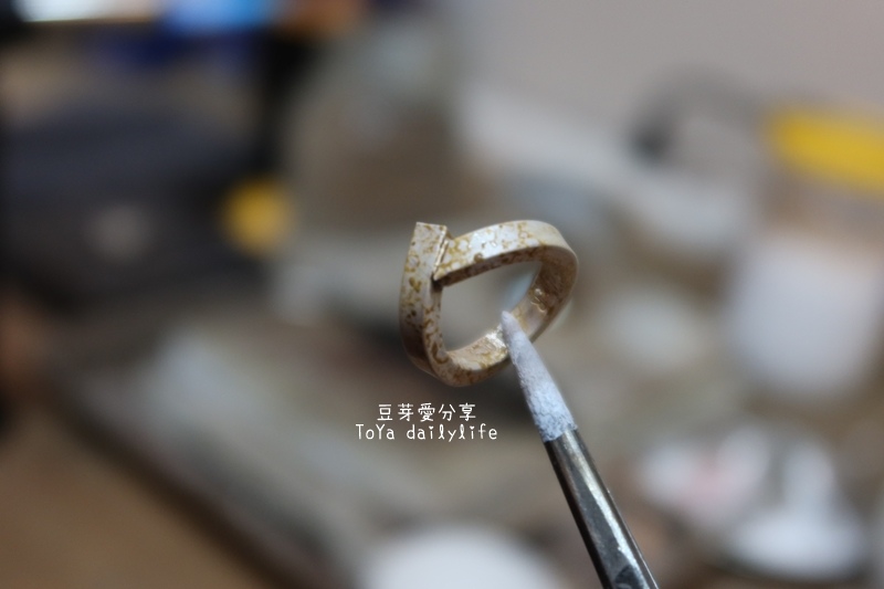 「承豐珠寶」自己的婚戒自己做 銀戒還可轉換成鉑金戒《豆芽忙結婚關於小物》 468 IMG_9888.JPG