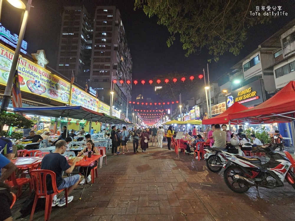 亞羅街夜市｜吉隆坡非常有名的觀光小吃街 大吃小吃通通有  🌱