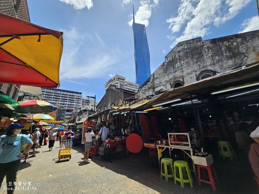 茨廠街市場｜吉隆坡華人非常多的小吃街兼商店街 . 義欽豆腐花