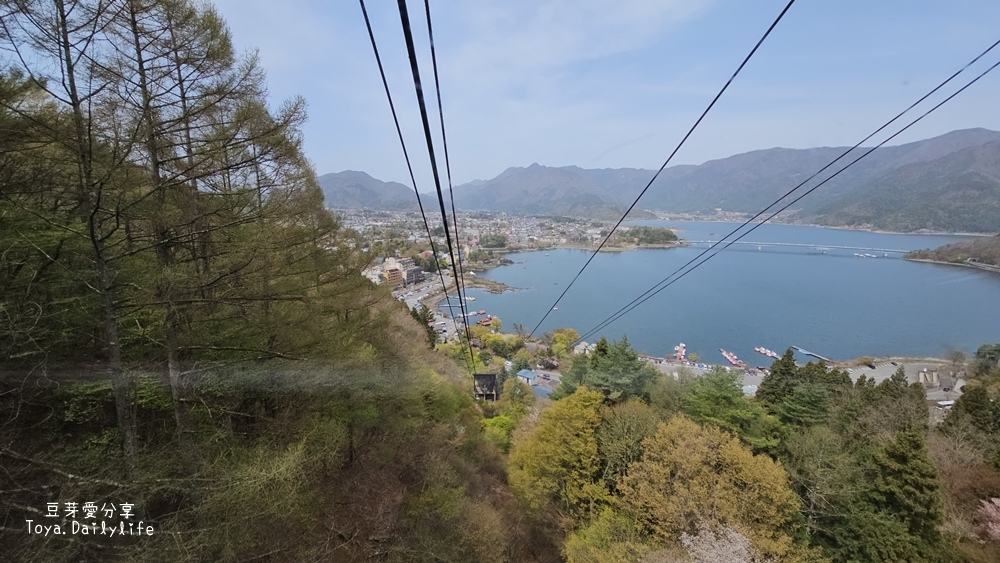 河口湖天上山公園｜ 搭纜車到天上山公園看富士山及河口湖美景🌱