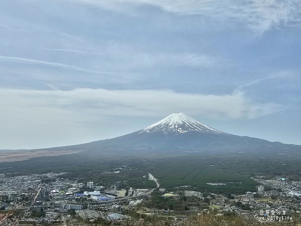 河口湖天上山公園｜ 搭纜車到天上山公園看富士山及河口湖美景🌱