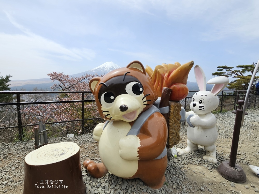 河口湖天上山公園｜ 搭纜車到天上山公園看富士山及河口湖美景🌱