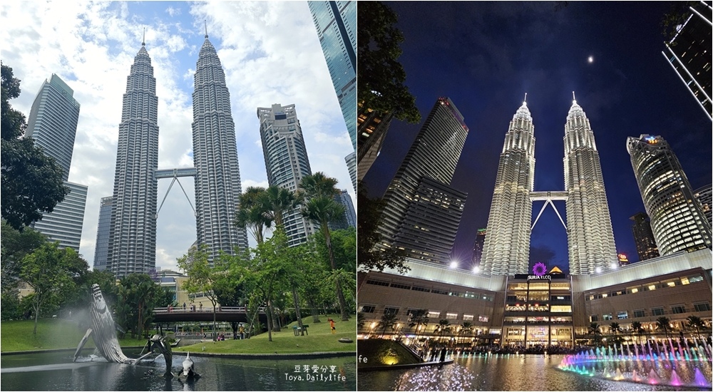 吉隆坡國油雙峰塔 KLCC｜各個角度拍攝壯觀的雙子星塔 . 