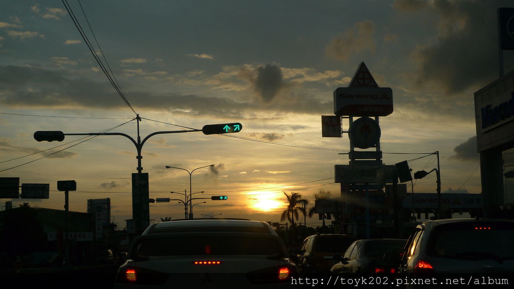 2012.08.11-竹山夕陽