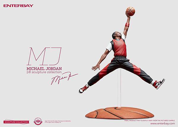 ENTERBAY 1:6 JUMPMAN 麥可喬丹 經典飛人雕像