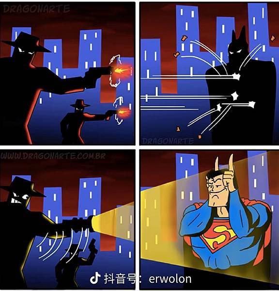 帶角的，不一定是蝙蝠俠