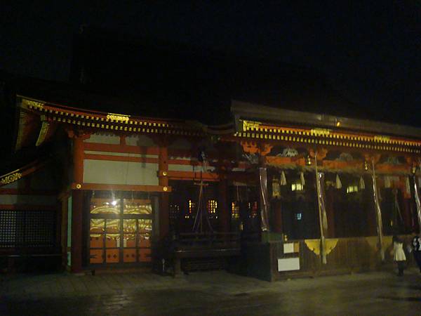 京都夜 八坂神社