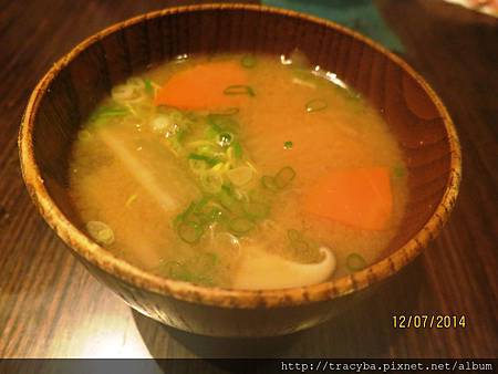 台北-鐵之腕和風鉄板料理-味增湯