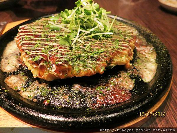 台北-鐵之腕和風鉄板料理-豬肉大阪燒