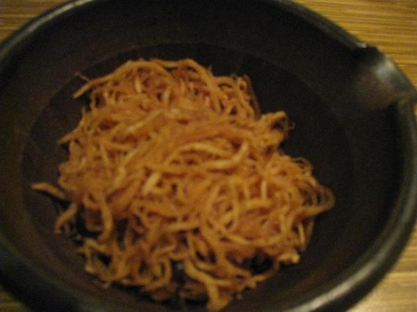 蘿蔔絲..有點酸