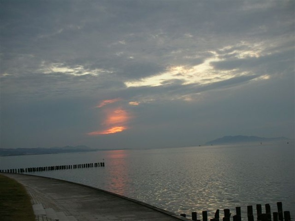 宍道湖夕陽 宍道湖夕陽