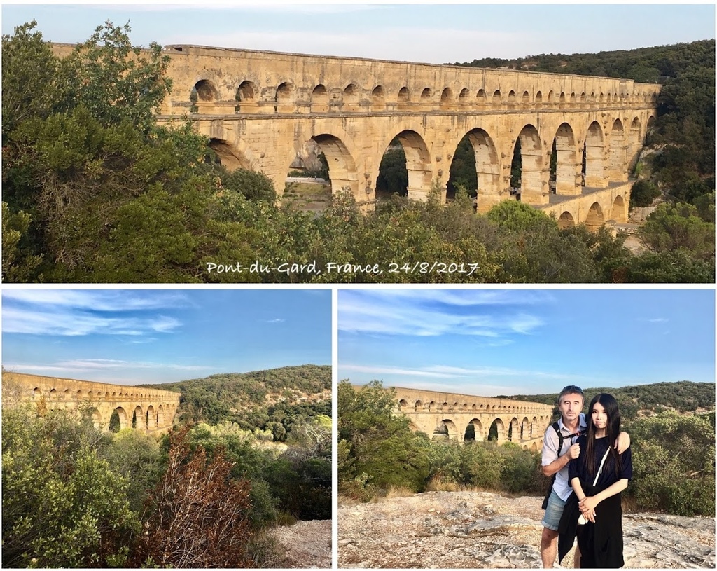 法國·加爾橋 Pont-du-Gard | 從水道橋看羅馬帝