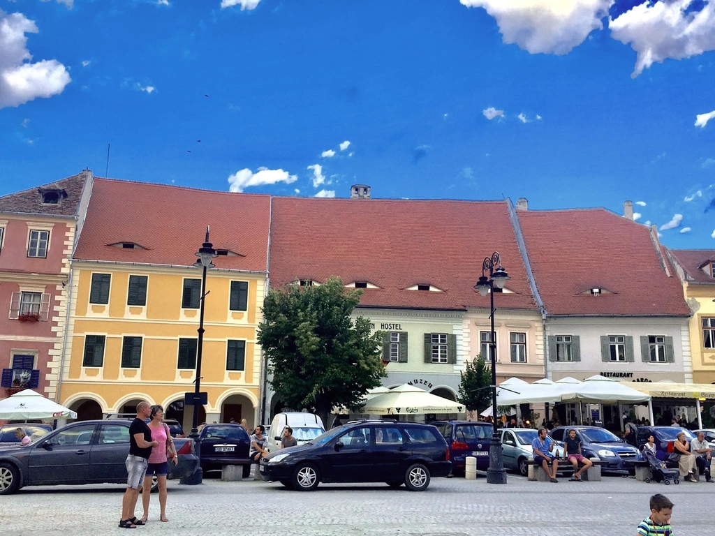 羅馬尼亞·錫比烏 Sibiu | 長眼睛的房子