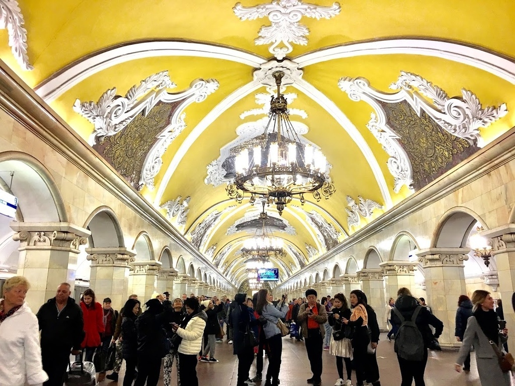 俄羅斯·莫斯科地鐵之旅 Moscow Metro | 世界上