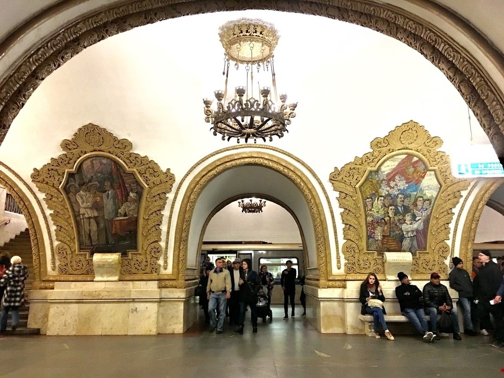 俄羅斯·莫斯科地鐵之旅 Moscow Metro | 世界上