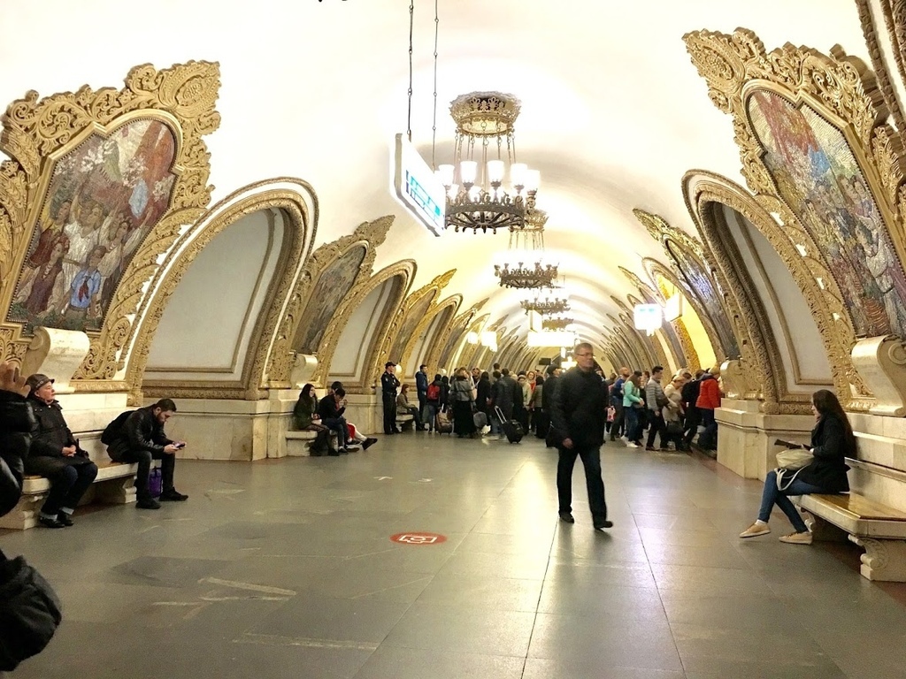 俄羅斯·莫斯科地鐵之旅 Moscow Metro | 世界上