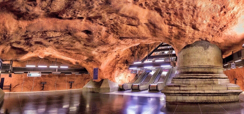 瑞典·斯德哥爾摩地鐵站之旅 Stockholm Metro 