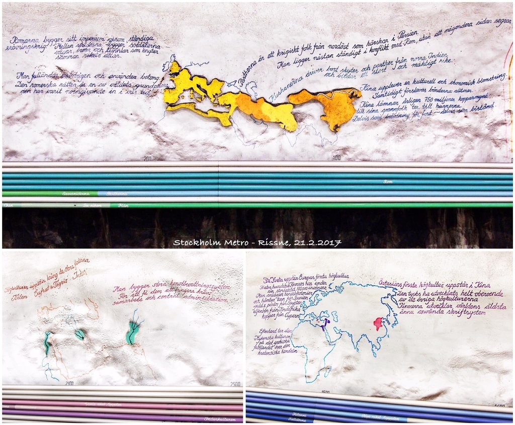 瑞典·斯德哥爾摩地鐵站之旅 Stockholm Metro 