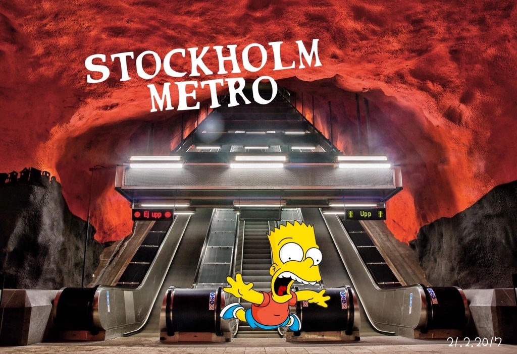 瑞典·斯德哥爾摩地鐵站之旅 Stockholm Metro 