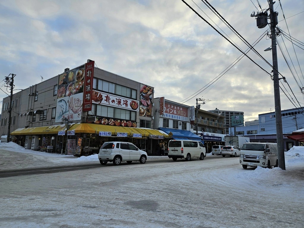 北海道之旅 (D2)｜札幌｜札幌朝市和市場商店街、TSUDO