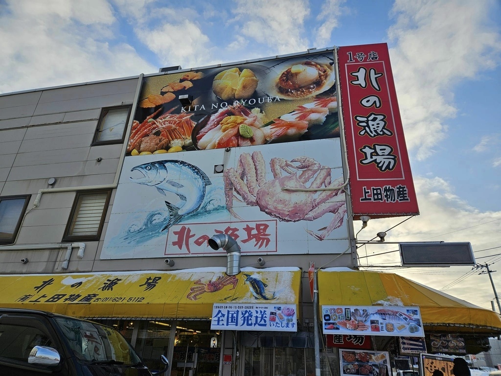 北海道之旅 (D2)｜札幌｜札幌朝市和市場商店街、TSUDO