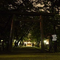 夜色中的真田神社