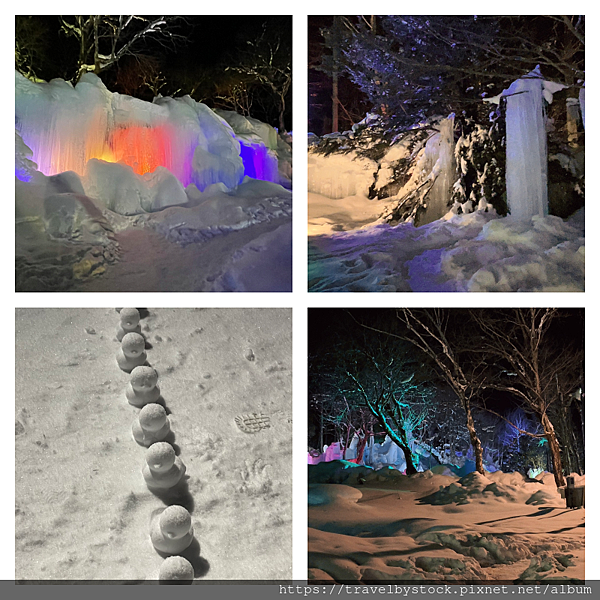 秋神溫泉冬季限定景點｜夢幻零下森林燈光秀