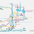 S5-前往東京晴空塔地鐵圖