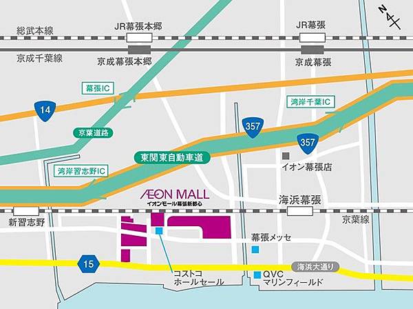 東京迪士尼旁的新購物商場 Aeon Mall幕張新都心 交通篇 日本旅遊情報局 痞客邦