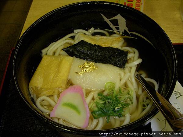 金閣寺限定烏龍麵