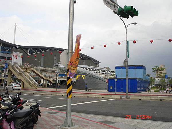 終點。研究院路口。