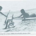 衝浪搖滾熱門時期的Fender Jaugar廣告