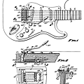 Fender的專利手稿