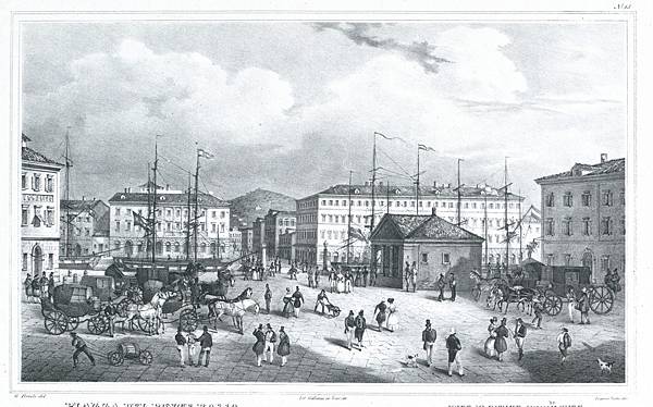 Trieste大運河(Canal Grande)與橋梁的歷史